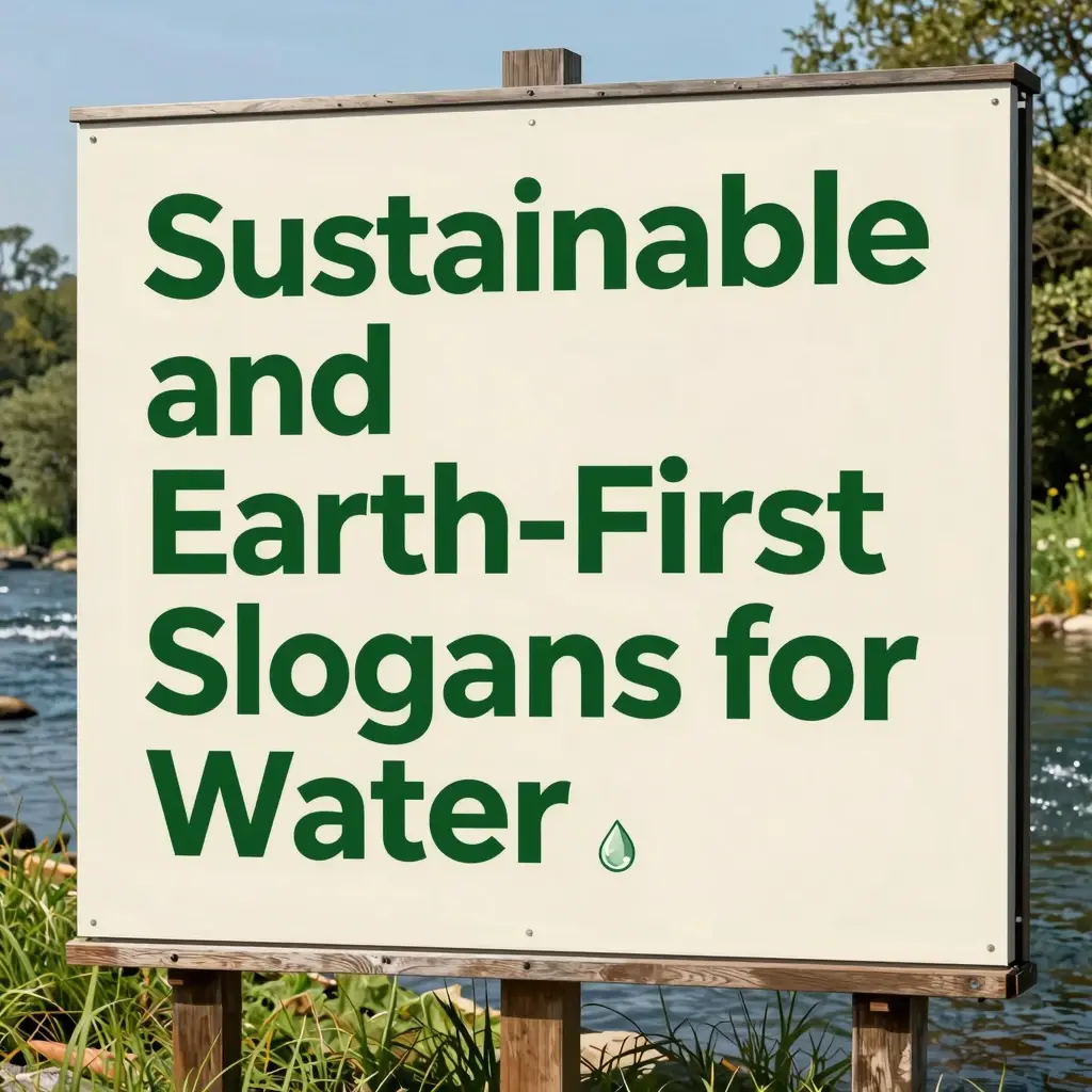 slogans for water