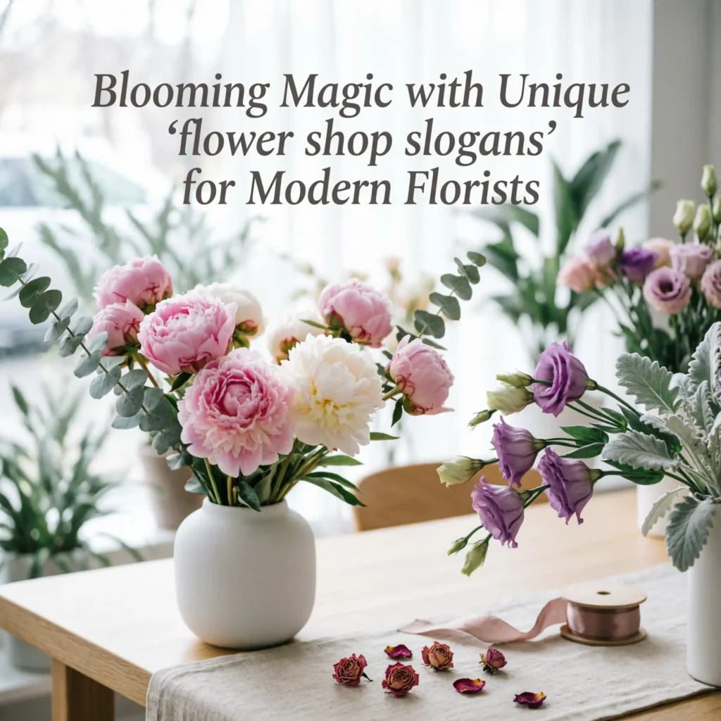 Flower Shop Slogans