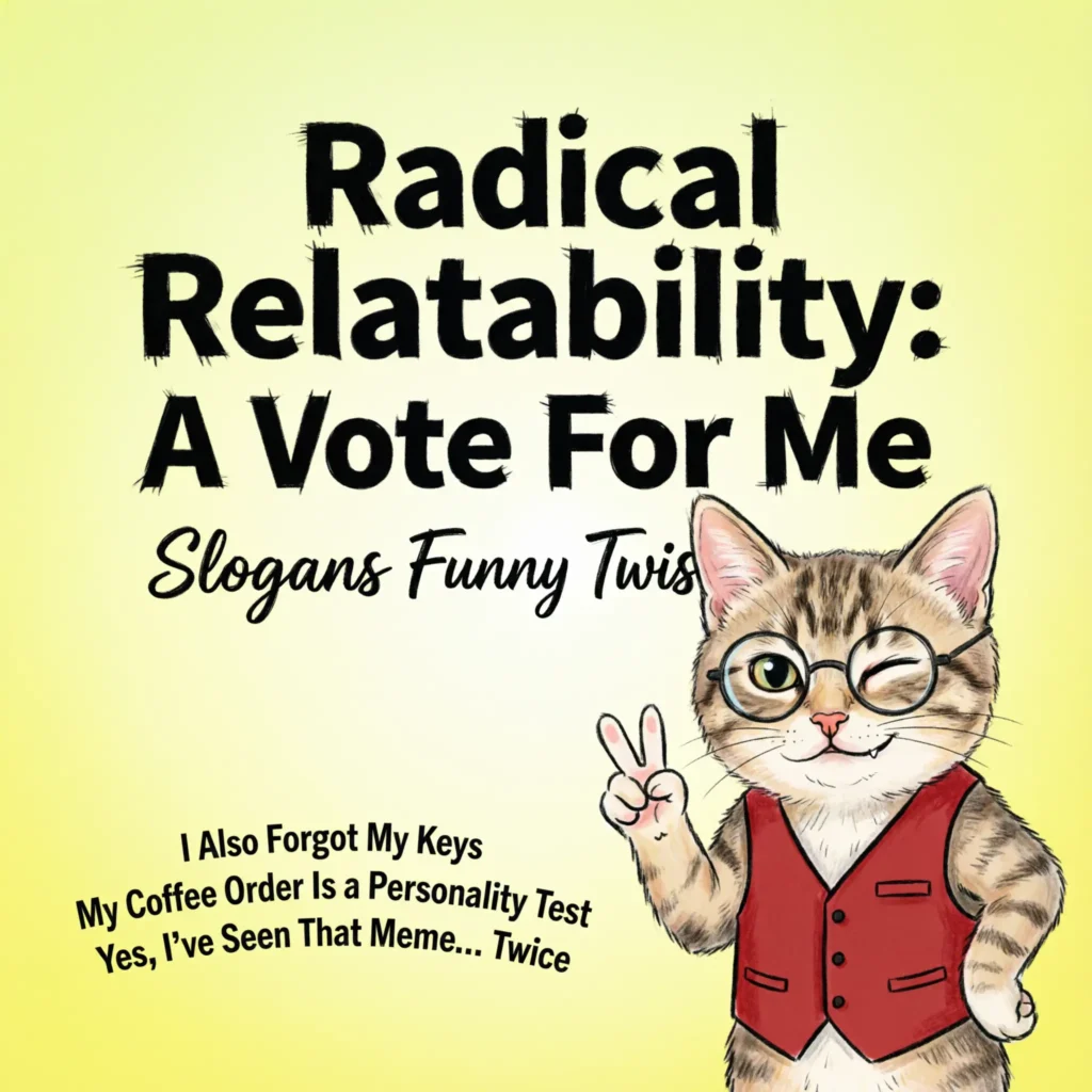 Vote For Me Slogans Funny