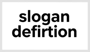 slogan definition