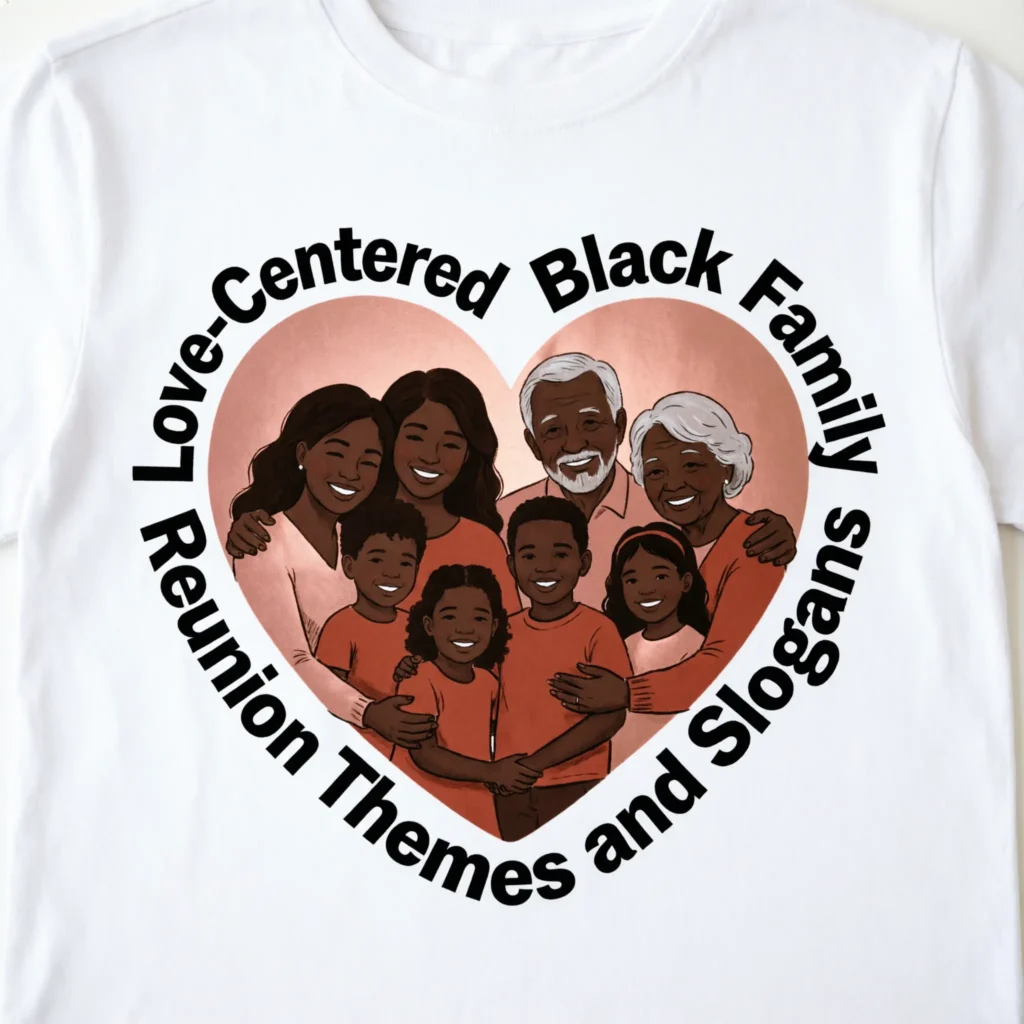 Love-Centered Black Family Reunion Themes and Slogans